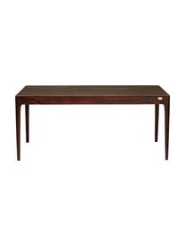 Table en bois massif Brooklyn, Couleur noisette