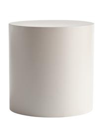 Okrągły stolik pomocniczy z metalu Metdrum, Metal, Jasny szary, Ø 40 x W 40 cm