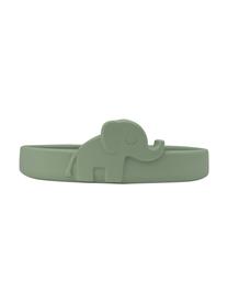 Plato infantil Peekaboo, 100% silicona, Verde salvia, Ø 16 cm