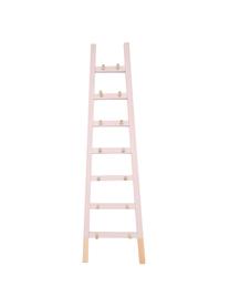 Ladderrek Helia, Gecoat grenenhout, Roze, grenenhoutkleurig, B 46 x H 170 cm