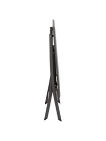Klappbarer Gartentisch Elin, 70 x 70 cm, Aluminium, pulverbeschichtet, Anthrazit, B 70 x T 70 cm