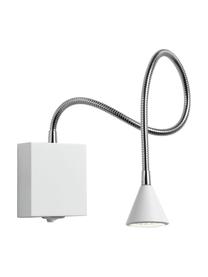 Verstellbare LED-Wandleuchte Buddy, Lampenschirm: Metall, beschichtet, Weiß, 50 x 60 cm