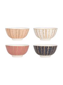 Bol porcelaine Veg-Gold, 4 pièces, Rose, bleu