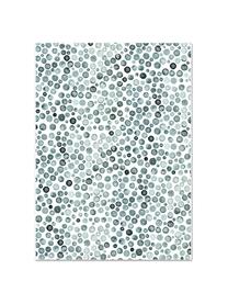 Rouleaux de papier cadeau Green, 3 pièces, Carton, Vert, blanc, larg. 50 x haut. 70 cm