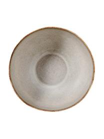 Ručne vyrobená miska Sandrine, 6 ks, Kamenina, Béžová, Ø 15 x V 8 cm