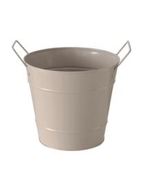 Cache-pot métal beige Derby, 3 élém., Métal, revêtement par poudre, Beige, Lot de différentes tailles