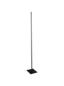 Lámpara de pie LED Tribeca, cambia de color, Pantalla: acero, aluminio, Negro, Al 150 cm