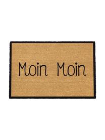 Zerbino Moin Moin, Sotto: PVC, Beige, nero, Larg. 40 x Lung. 60 cm