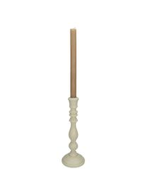 Candelabro Diana, Poliresina, Blanco, Ø 10 x Al 24 cm