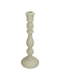 Candelabro bianco Diana, Poliresina, Bianco, Ø 10 x Alt. 24 cm