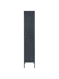 Petite armoire Skinny, Acier, revêtement par poudre, Anthracite, larg. 35 x haut. 183 cm