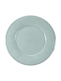 Assiette plate rustique Constance, 2 pièces, Grès cérame, Menthe, Ø 29 cm