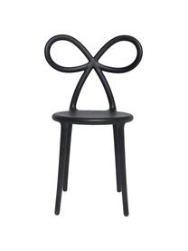 Chaise enfant plastique Ribbon, Noir