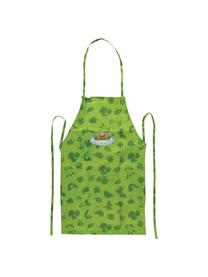 Kindertuinschort Little Gardener, Geweven linnen, Groentinten, B 35 cm x H 83 cm