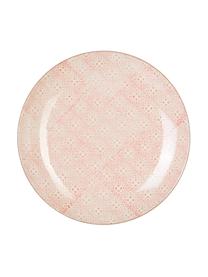 Sada snídaňových talířů s jemným vzorem Cécile, 3 díly, Kamenina, Více barev, Ø 25 cm