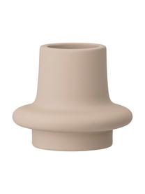 Portavelas de gres Noma, estilo moderno, Gres, Beige, Ø 10 x Al 9 cm