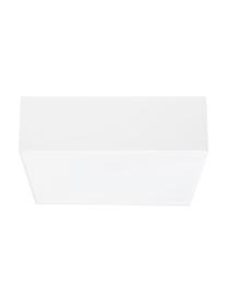 Plafoniera Mitra, Materiale sintetico (PVC), Struttura: bianco Diffusore: bianco, Larg. 35 x Alt. 12 cm