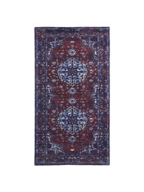 Tapis vintage Elegant, Rouge, bleu, larg. 120 x long. 180 cm (taille S)