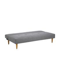 Sofá cama Lucca (2 plazas), Tapizado: 100% poliéster Alta resis, Patas: madera de caucho, Gris, An 180 x F 86 cm