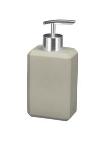 Dispenser sapone in cemento Loft, Testa della pompa: metallo, Grigio, Larg. 8 x Alt. 17 cm