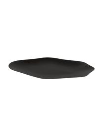 Bandeja decorativa Cloud, Metal recubierto, Negro, An 41 x F 26 cm