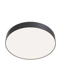 Plafón LED Zon, Pantalla: aluminio recubierto, Negro, blanco, Ø 40 x Al 6 cm