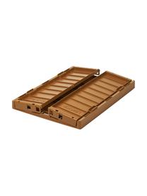 Klappbox Weston, >30% Recyceltes Kunststoff, Hellbraun, B 50 x H 20 cm