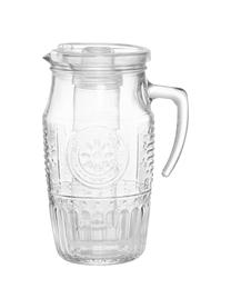 Krug Freezy mit Eiseinsatz und Relief, 1.8 L, Transparent, H 24 cm, 1.8 L