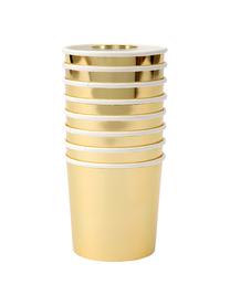 Papierový pohár Simply Eco, 8 ks, Odtiene zlatej