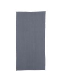 Serviette de toilette coton pur gaufré Karima, Gris foncé