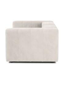 Modulares Sofa Lena (3-Sitzer), Bezug: Webstoff (88% Polyester, , Gestell: Kiefernholz, Schichtholz,, Füße: Kunststoff, Webstoff Off White, B 209 x T 106 cm