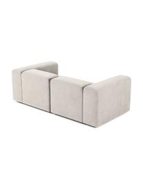 Modulares Sofa Lena (3-Sitzer), Bezug: Webstoff (88% Polyester, , Gestell: Kiefernholz, Schichtholz,, Füße: Kunststoff, Webstoff Off White, B 209 x T 106 cm