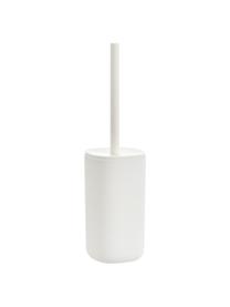 Brosse pour WC Caro, Blanc, Ø 10 x haut. 35 cm