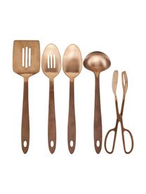 Set de utensilios de cocina Take, 5 pzas., Acero inoxidable, Cobre, Set de diferentes tamaños