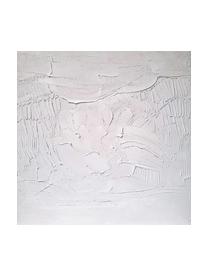 Cuadro en lienzo Whipped, Gris, An 100 x Al 100 cm