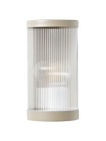 Applique murale d'extérieur Coupar, Beige, Ø 13 x haut. 25 cm