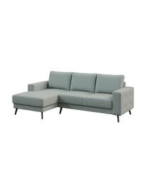 Sofa Fynn (3-osobowa), Tapicerka: 100% poliester z uczuciem, Stelaż: drewno liściaste, drewno , Nogi: drewno lakierowane Dzięki, Greige, S 233 x G 86 cm