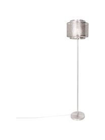 Lámpara de pie Mesh, Cable: plástico, Níquel, Ø 34 x Al 157 cm