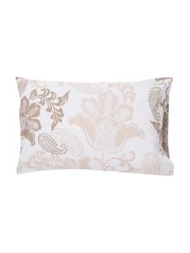 Fundas de almohada Camille, 2 uds., 50 x 80 cm, 100% algodón
El algodón da una sensación agradable y suave en la piel, absorbe bien la humedad y es adecuado para personas alérgicas, Blanco, beige claro, gris pardo, An 50 x L 80 cm