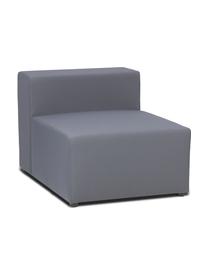 Outdoor-Mittelmodul Simon, Bezug: 88% Polyester, 12% Polyet, Gestell: Siebdruckplatte, wasserfe, Dunkelgrau, B 75 x T 105 cm