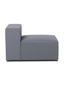 Outdoor-Mittelmodul Simon, Bezug: 88% Polyester, 12% Polyet, Gestell: Siebdruckplatte, wasserfe, Dunkelgrau, B 75 x T 105 cm