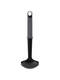 Ustensiles de cuisine avec support Elevate, 7 élém., Trempé nylon, silicone, Gris foncé, couleur argentée, Lot de différentes tailles