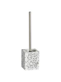 Szczotka toaletowa z tworzywa sztucznego Terrazzo, Czarny, biały, Ø 10 x W 38 cm