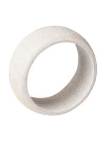 Rond de serviette Kit, 6 pièces, Grès clair