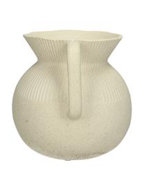 Vaso vintage decorativo in porcellana Chysocolla, Porcellana, Beige, Larg. 17 x Alt. 15 cm
