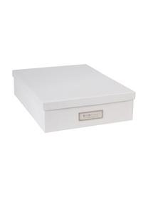 Caja Oskar, Caja: cartón laminado macizo (1, Blanco, An 26 x Al 9 cm