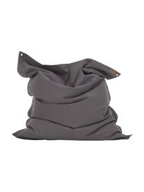 Großer Sitzsack Meadow, Bezug: Polyester, polyurethanbes, Anthrazit, B 130 x H 160 cm