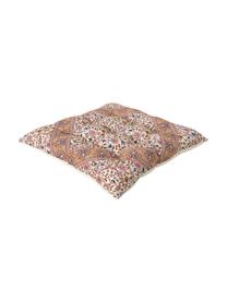 Bavlněný podsedák s paisley vzorem Lilou, Odstíny červené, Š 40 cm, D 40 cm