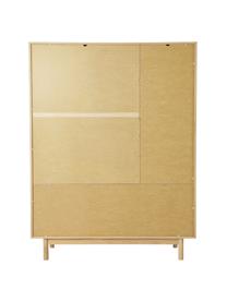 Armario Cassy, 3 puertas, Patas: madera de roble macizo, Madera clara, An 148 x Al 195 cm