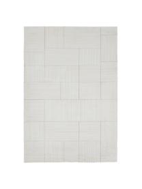 Tapis moelleux blanc Lawrence, Blanc naturel, beige